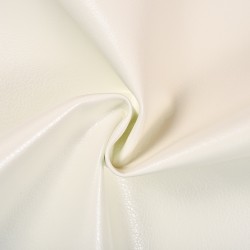Ткань Дерматин (Кожзам) для мебели, цвет Белый (на отрез)  в Великие Луки