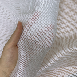 Сетка 3D трехслойная Air mesh 160 гр/м2, цвет Белый (на отрез)  в Великие Луки