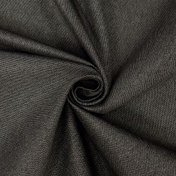 Ткань Рогожка (мебельная), цвет Тёмно-Серый (на отрез)  в Великие Луки