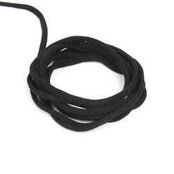 Шнур для одежды 4,5 мм, цвет Чёрный (на отрез)  в Великие Луки