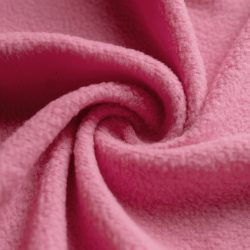 Флис Односторонний 130 гр/м2, цвет Розовый (на отрез)  в Великие Луки