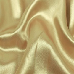 Ткань Атлас-сатин ЛЮКС, цвет Золотой (на отрез)  в Великие Луки