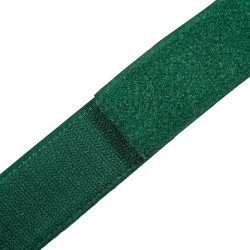 Контактная лента 40мм (38мм) цвет Зелёный (велькро-липучка, на отрез)  в Великие Луки
