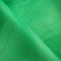 Ткань Оксфорд 300D PU Рип-Стоп СОТЫ, цвет Зелёный (на отрез)  в Великие Луки