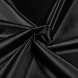 *Ткань Оксфорд 210D PU, цвет Черный (на отрез)  в Великие Луки