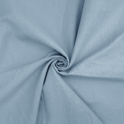 Ткань Перкаль, цвет Серый (на отрез) (100% хлопок) в Великие Луки